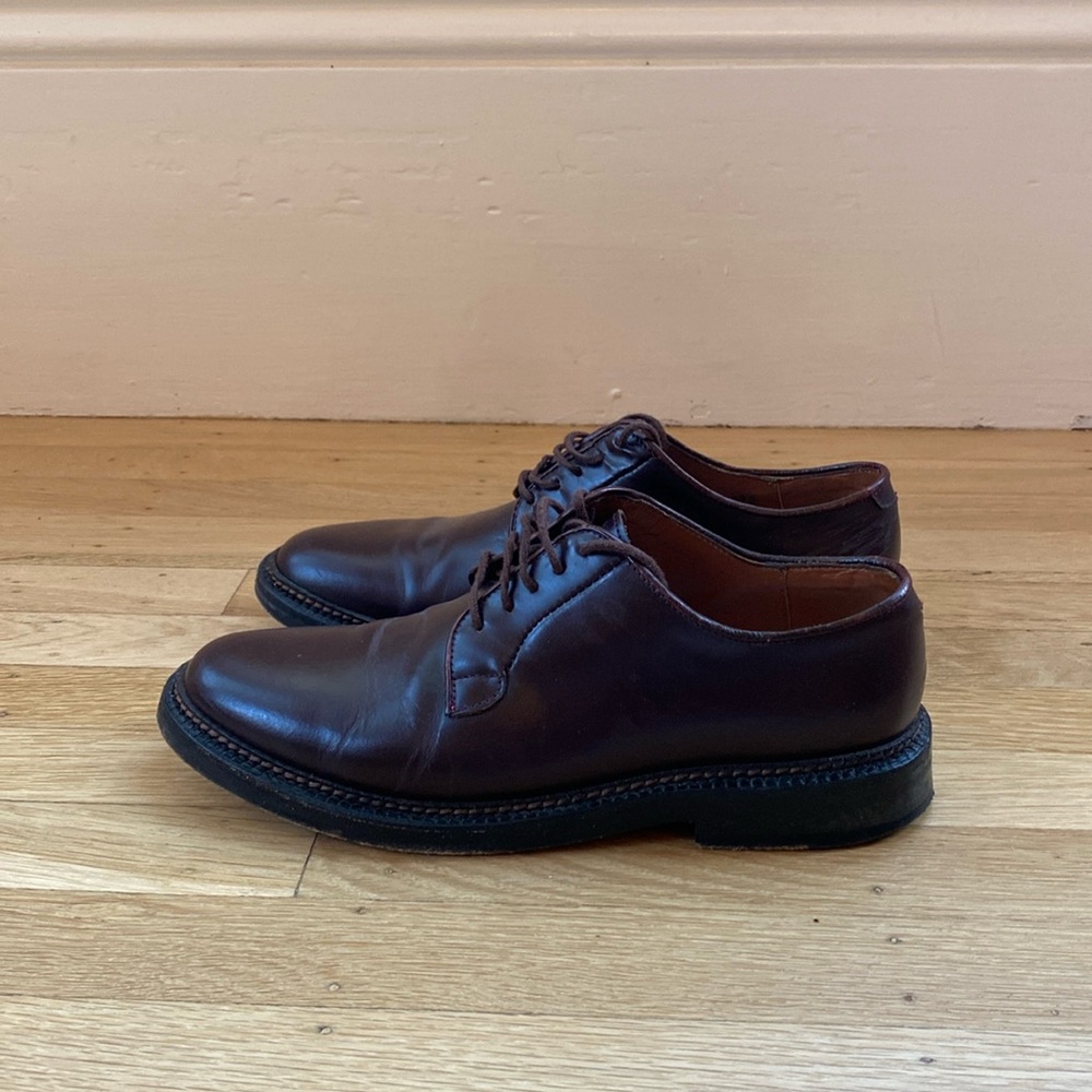 MENS OXFORD DRESS SHOES SIZE 8 BROWN